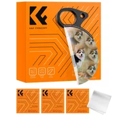 K&F 79MM,Nano-B Series Hand-held semi-circular Prism Effect Filter with 3pcs vacuum cleaning cloths