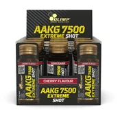 Olimp Nutrition - AAKG 7500 Extreme Shot, Češnja - 9 x 25 ml