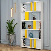 Conceptum Hypnose Polica 90x180x20cm Belo-Žuta