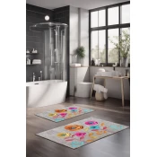Lessentiel Maison Set prostirki za kupatilo CT-5360, 2 Komada, Šarena