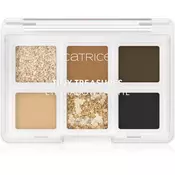 Catrice Tiny Treasures paleta senčil za oči odtenek 010 Everyday Essentials 4.2 g