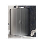 KARAG tuš kabina Flora 100 Satin - 100x100 TSFLO100S100x100