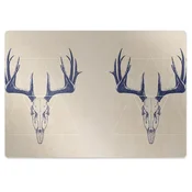 Decormat Podloga za stol Deer skulls 140x100 cm 2 cm
