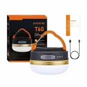 Superfire Kamping lampa Superfire T60, 2,5 W, 1000 mAh