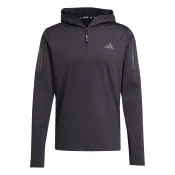 ADIDAS PERFORMANCE Funkcionalna majica Own The Run siva/črna