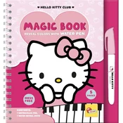Knjiga za crtanje vodom Lisciani Hello Kitty - Hello Kitty Club