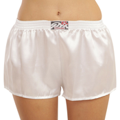 Womens boxer shorts Styx classic elastic satin white