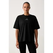 ADIDAS PERFORMANCE Funkcionalna majica ANML bazaltno siva / črna