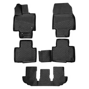 Rubber car mats Toyota Highlander 2020-2024 (7 seats)