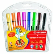 STABILO flomastri Trio Scribbi set 1/8, 8 kom