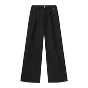 AllSaints Elegantne kavbojke HAZE črn denim
