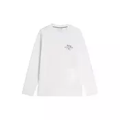 TOMMY HILFIGER Majica  rdeča / črna / bela