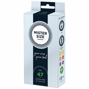 Mister Size – Kondomi 47, 10 kos