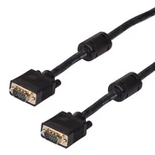 Akyga AK-AV-09 VGA kabel, 15 m, crni