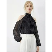 Bianco Lucci Bluza črna/bela