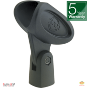 Konig & Meyer 85055 Microphone Clip Black  3/8 and 5/8