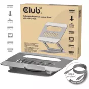 CLUB3D CSV-2554 stalak za prijenosno računalo Sivo