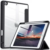 Prozoren ovitek Vobafe z črnimi robovi za iPad 10,2 (9., 8. in 7. generacija, 2021/2020/2019)