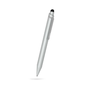 HAMA Pen "Mini" 2-u-1 za tablete i pametne telefone, srebrna