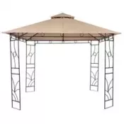 Metalna gazebo tenda Panama sa duplim krovom