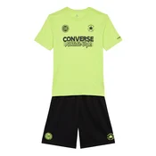 CONVERSE Komplet MULTI neonsko rumena/črna
