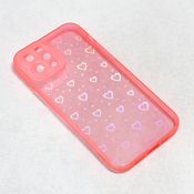 Maska za telefon Heart Color IMD za iPhone 12 Pro 6.1 roze
