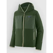 Patagonia R2 Techface Hoody Jacket treeline green