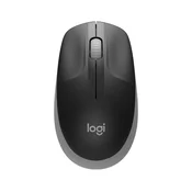 LOGITECH M190 Full-Size Wireless sivi miš