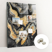 tulup.si Magnetna tabla za zid Abstraktni madeži 70x100 cm