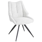 Stolica Ava sivo-bela