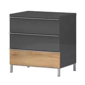 Nocni ormaric ONYX NS3/ON antracit-orah