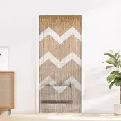 vidaXL Zavesa proti insektom večbarvno 200 x 90 cm Bambus