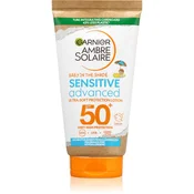 Garnier Krema za sončenje za otroke Ambre Solaire SPF 50+ ( Sensitiv e Advanced) 50 ml