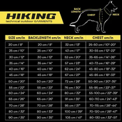 Croci Hiking pasji plašč MAKALU, črn - 70 cm