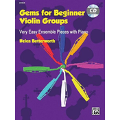 BUTTERWORTH:GEMS FOR BEGINNER VIOLIN GROUPS VERY EASY + AUDIO ACCESS