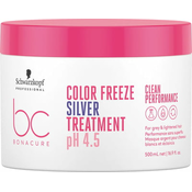 Schwarzkopf Professional BC Bonacure pH 4.5 Color Freeze Silver maska za neutralizaciju i regeneraciju kose 500 ml