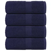 Rucnici za pranje FROGN 4 kom. tamnoplave 30x30 cm 360 g/m2