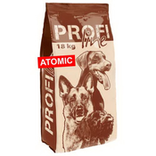 PROFI LINE Granule za hiperaktivne i radne odrasle pse Atomic 28/22 108kg (5+1 džak gratis)