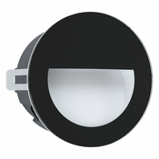 EGLO 99576 | Aracena Eglo ugradbena svjetiljka okrugli O125mm 1x LED 320lm 4000K IP65 crno, bijelo