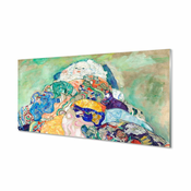 tulup.si Zidna obloga za kuhinju Abstraktna umetnost dojenček 125x50 cm