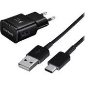 SAMSUNG hišni polnilec 220V adapter EP-TA20-črn