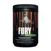 Animal Fury - Prašek za povečanje energije, Zeleno jabolko - 507g