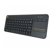 LOGITECH Wireless Touch Keyboard K400 Plus - EMEA - Croatian layout - Black