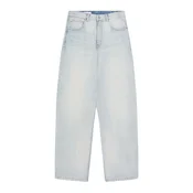 Bershka Kavbojke moder denim