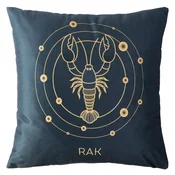 Darymex Prevleka za vzglavnik 40x40 Zodiak Vaše zodiakalno znamenje RAK črna