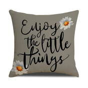Livefy prevleka za blazino Flower 1 45x45cm, siva