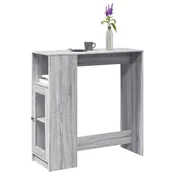 Barski stol s držacima boja hrasta 101x40x103,5 cm drveni