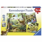 Ravensburger, Sestavljanka  Živali iz različnega okolja