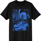 Iron Maiden Majica Est. 1975 No Prayer Grave Blue Unisex Black 2XL