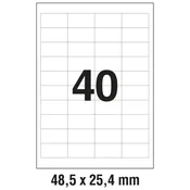 ETIKETE ILK  48,5X25,4MM PK100L ZWECKFORM 3657